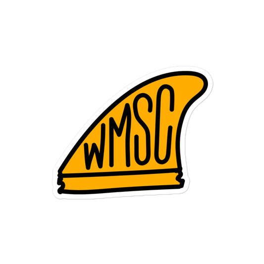 X Yellow Fin Sticker